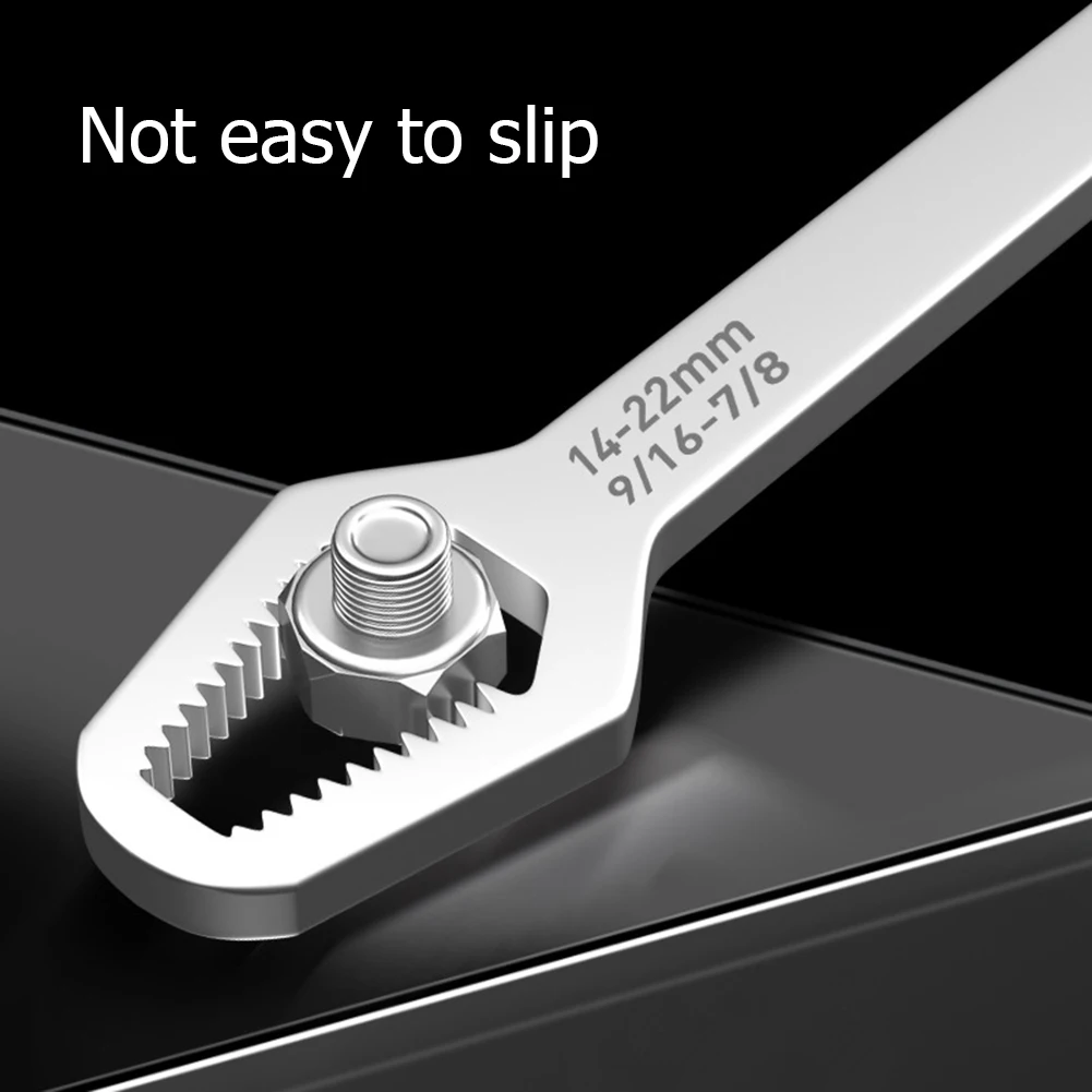 Universal Torx Wrench Double-head Self-tightening Adjustable Glasses Wrench 8-22mm Board Both Ends Special-shaped Multi-purpose
Universal Torx Wrench Double-head Self-tightening Adjustable Glasses Wrench 8-22mm Board Both Ends Special-shaped Multi-purpose