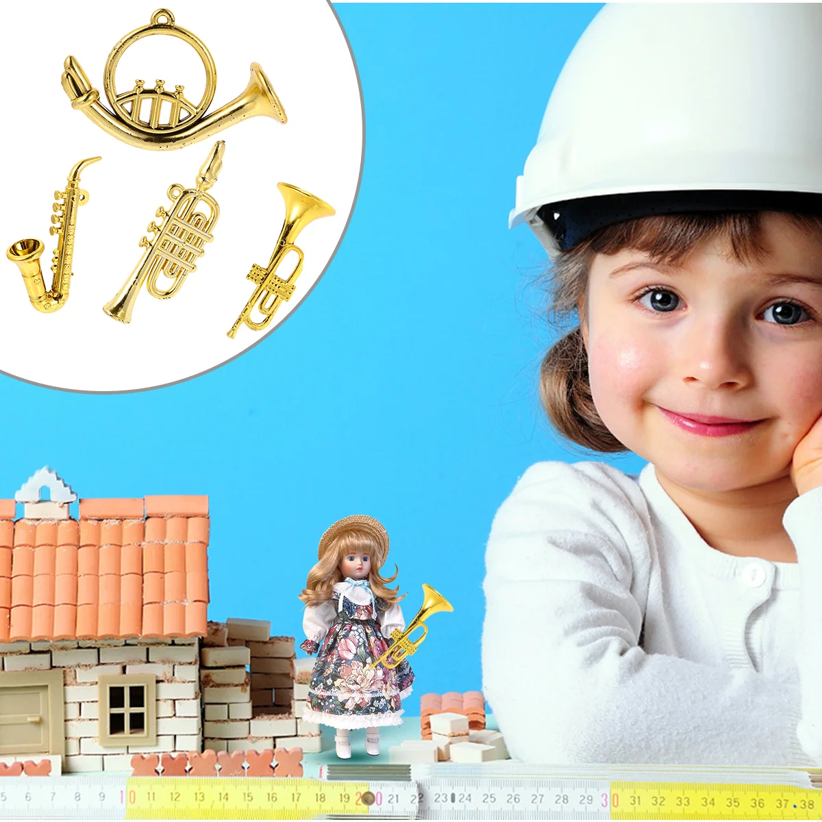 4 Pcs Mini Musical Instrument Home Ornament Accessories Saxophone Plastic Miniature Model Child Toddler Toys
4 Pcs Mini Musical Instrument Home Ornament Accessories Saxophone Plastic Miniature Model Child Toddler Toys