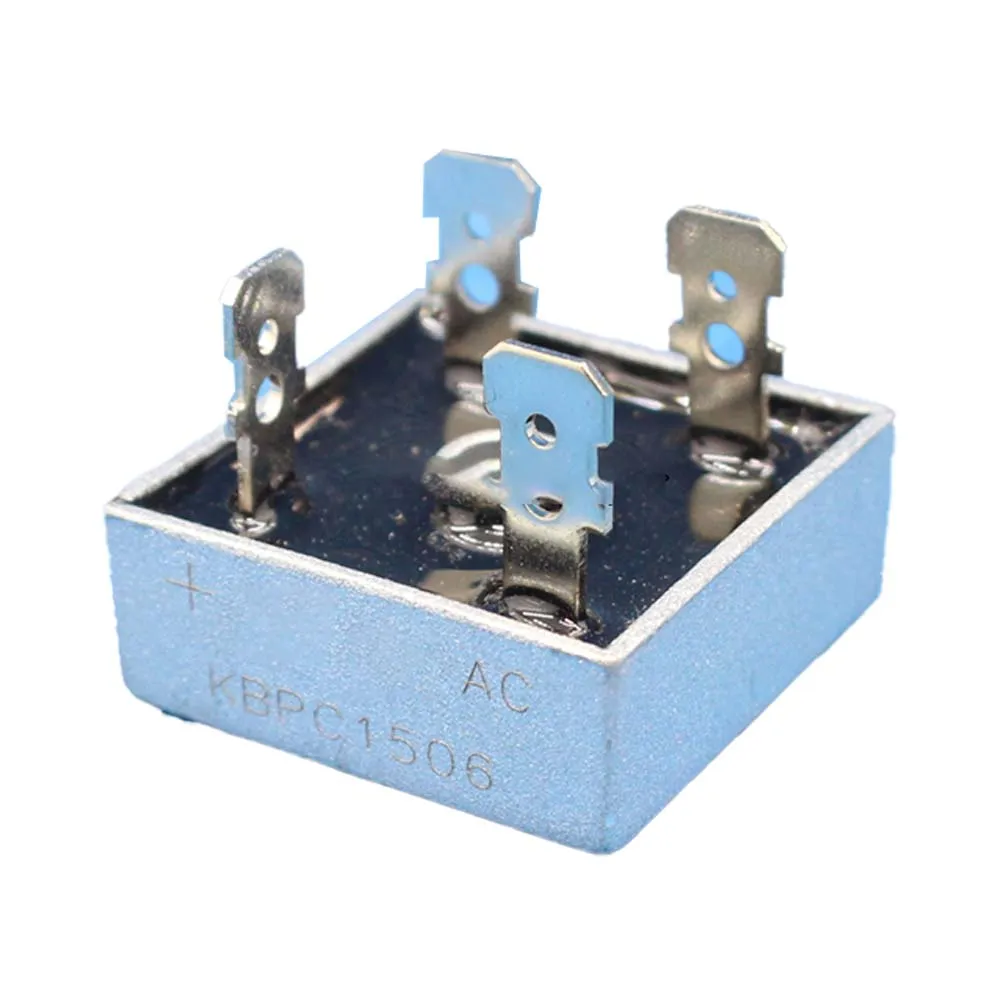 Мостовые выпрямители KBPC1506 DIP-4 KBPC 1506 15A 600V, 1 шт. 
Мостовые выпрямители KBPC1506 DIP-4 KBPC 1506 15A 600V, 1 шт.