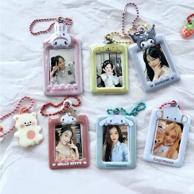 Kawaii Hello Kitty Photo Holder Anime My Melody Cinnamoroll Kpop Idol Card Case Cover Cartoon Keychain Bags Pendant Accessories
Kawaii Hello Kitty Photo Holder Anime My Melody Cinnamoroll Kpop Idol Card Case Cover Cartoon Keychain Bags Pendant Accessories