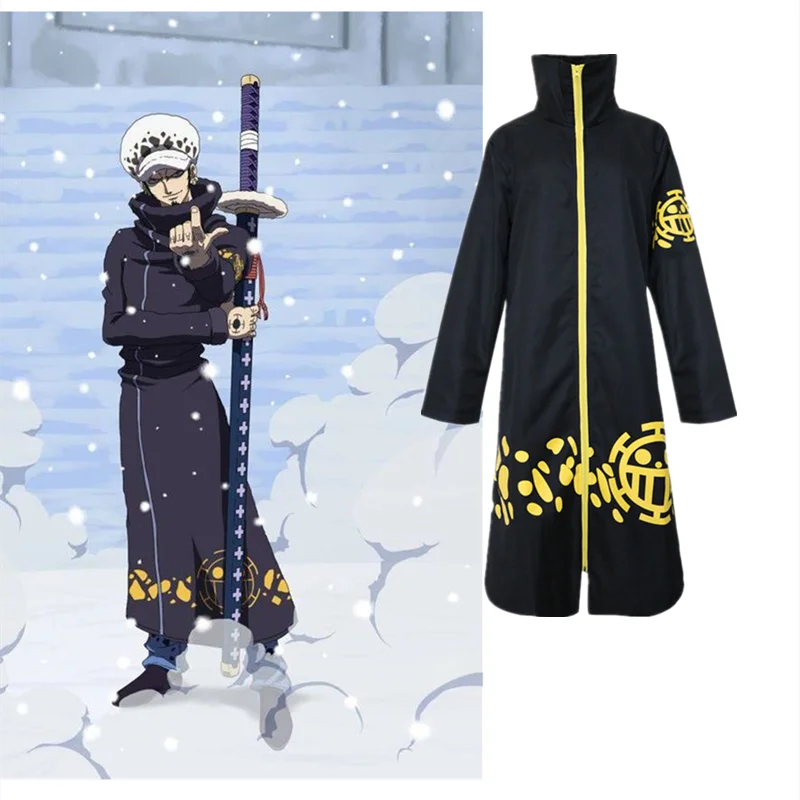 Костюм-кимоно для косплея правообразного аниме Trafalgar, плащ с накидкой на два года спустя, черное пальто, синие и белые брюки, костюмы на Хэлло...
Костюм-кимоно для косплея правообразного аниме Trafalgar, плащ с накидкой на два года спустя, черное пальто, синие и белые брюки, костюмы на Хэлло...