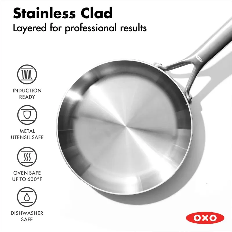 2023 New Stainless Steel 8" Frying Pan Skillet Non-stick Pan Frying Steak Pancake Cookware Pans Kitchen Accessories
2023 New Stainless Steel 8" Frying Pan Skillet Non-stick Pan Frying Steak Pancake Cookware Pans Kitchen Accessories