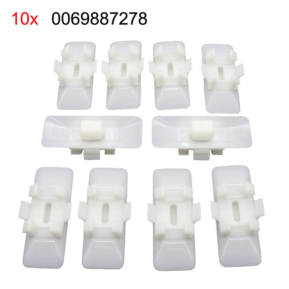 10pcs Body Side Moulding Clip Retainer For Mercedes W124 W129 1990-1996 Replace 006-988-72-78 Door Trim Fender Clip Fastener
10pcs Body Side Moulding Clip Retainer For Mercedes W124 W129 1990-1996 Replace 006-988-72-78 Door Trim Fender Clip Fastener