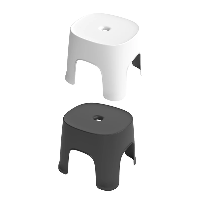 2Pcs Small Bench Anti-Skid Coffee Table Plastic Simple Stool Adult Thickening Children's Stool For Shoes Short Stool White & Bla
2Pcs Small Bench Anti-Skid Coffee Table Plastic Simple Stool Adult Thickening Children's Stool For Shoes Short Stool White & Bla
