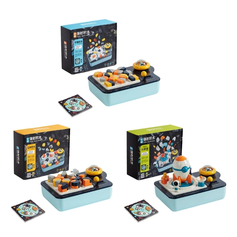 Handmade Children Assembly Bricks Countdown Space Theme DIY Construction Set Ejection Block Disassembly Desktop Toy
Handmade Children Assembly Bricks Countdown Space Theme DIY Construction Set Ejection Block Disassembly Desktop Toy