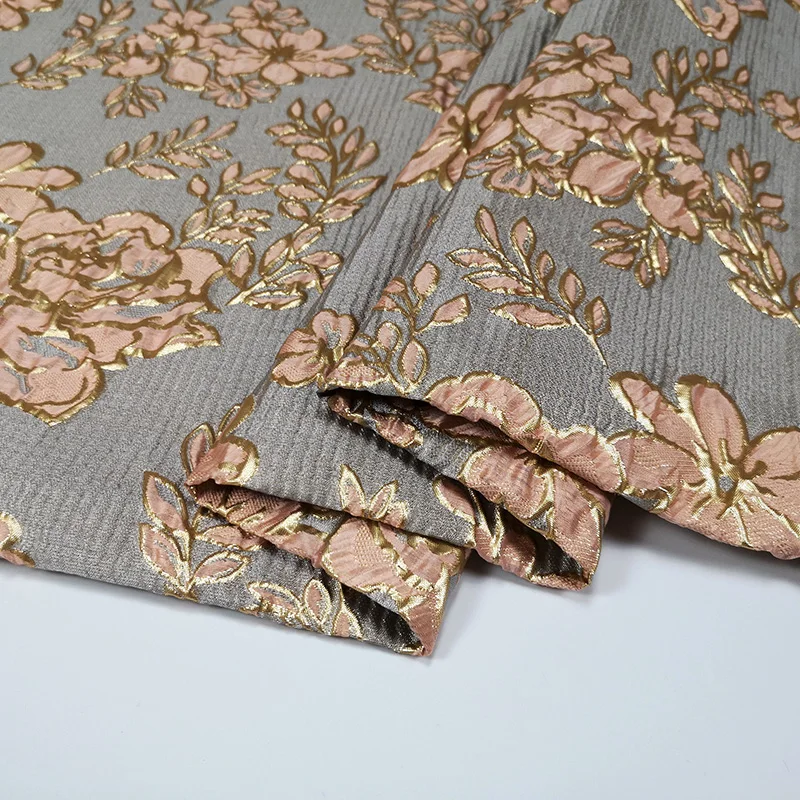 Orkin Silk Jacquard Brocade Fabric Tutu Trench Coat for Dress Suit Clothing Material Sewing by the Meter Wholesale
Orkin Silk Jacquard Brocade Fabric Tutu Trench Coat for Dress Suit Clothing Material Sewing by the Meter Wholesale