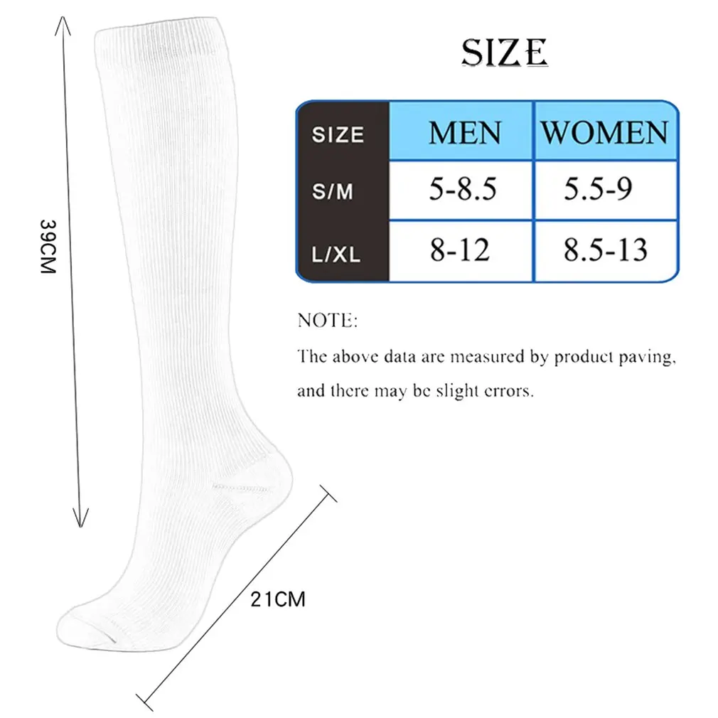 Компрессионные чулки для улучшения кровообращения женские носки с защитой от