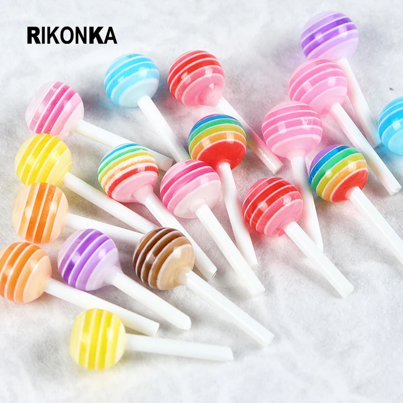 18Pcs 3D Cute Lollipop Candy Mixed Colors Cartoon Set For Nail Art Decorations Jelly Gummy Bear Kawaii Charms Nails Accessories
18Pcs 3D Cute Lollipop Candy Mixed Colors Cartoon Set For Nail Art Decorations Jelly Gummy Bear Kawaii Charms Nails Accessories