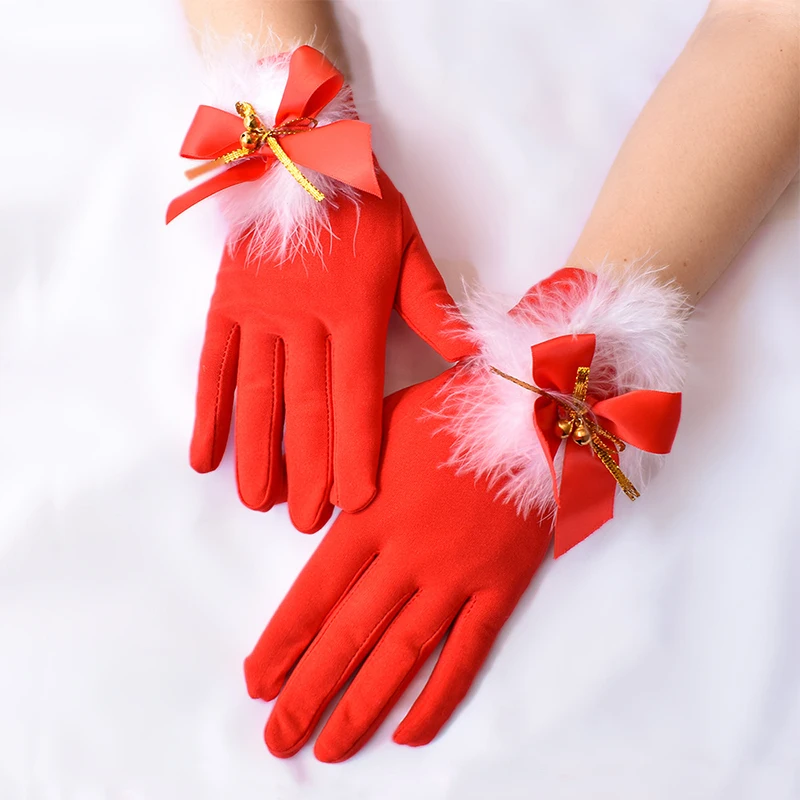 Santa Claus Festive Gloves White Fur Fancy Dress Party Short Red Santa Gloves Fancy Dress Christmas Costume Accessory
Santa Claus Festive Gloves White Fur Fancy Dress Party Short Red Santa Gloves Fancy Dress Christmas Costume Accessory