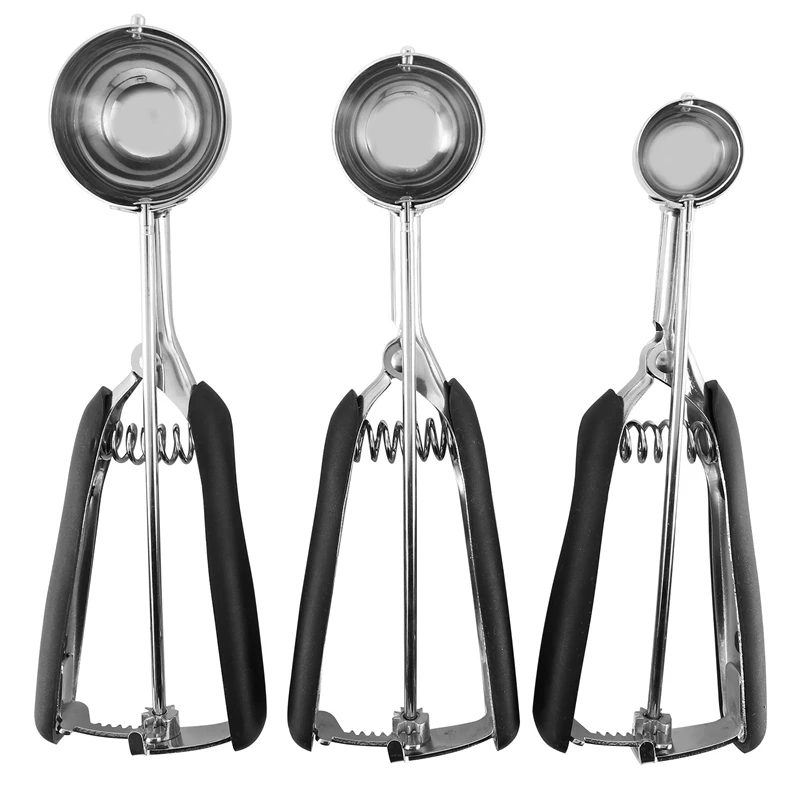 Похожие на мороженое 3, совок для печенья для выпечки из нержавеющей стали с противоскользящей резиновой ручкой, совок для печенья 
Похожие на мороженое 3, совок для печенья для выпечки из нержавеющей стали с противоскользящей резиновой ручкой, совок для печенья