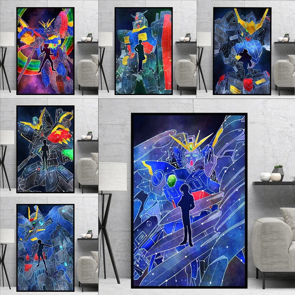 Anime Mobile Suit Gundam Canvas Poster Home Wall Art Hanging Painting Print Pictures Cuadros Bedroom Living Room Decoration Gift 
Anime Mobile Suit Gundam Canvas Poster Home Wall Art Hanging Painting Print Pictures Cuadros Bedroom Living Room Decoration Gift