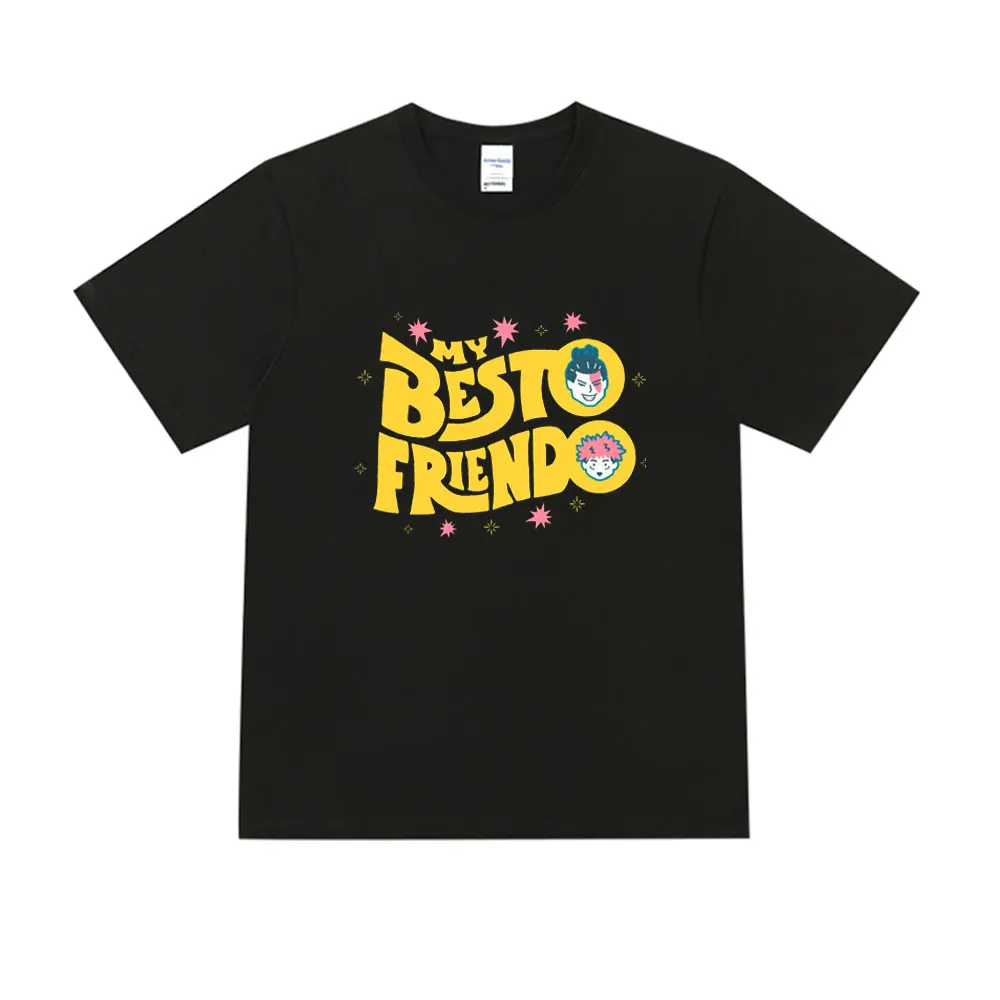 T Shirt Jujutsu Kaisen My Besto Friendo Todo Aoi Novelty 100% Cotton Summer T-Shirt Japan Anime Tshirt O Neck Mens Clothing Tops
T Shirt Jujutsu Kaisen My Besto Friendo Todo Aoi Novelty 100% Cotton Summer T-Shirt Japan Anime Tshirt O Neck Mens Clothing Tops
