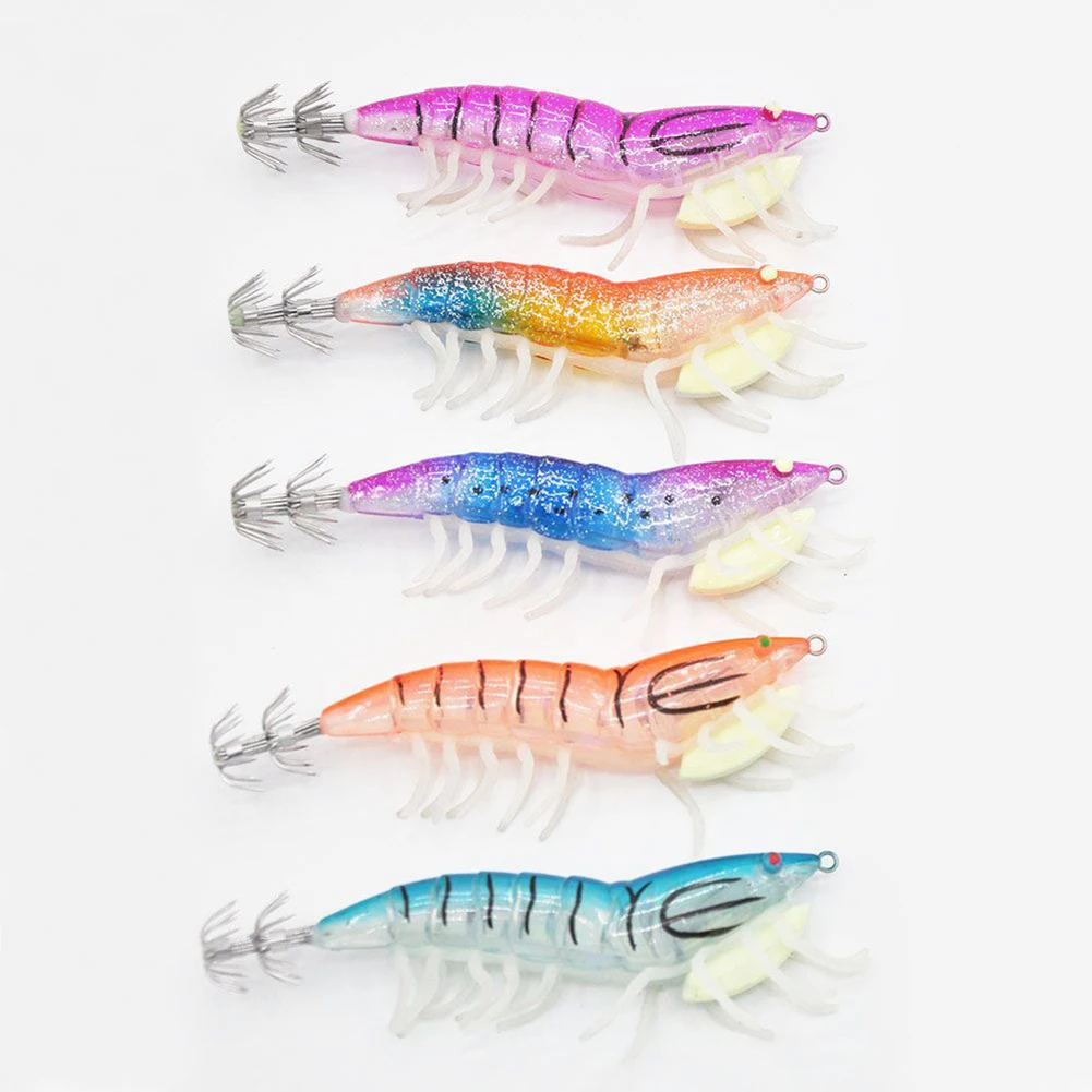 Luminous Egi Lure Squid Jig Shrimp Eging Jigging Octopus Calamar Cuttlefish Lure With Sharping EGI Hooks Fishing Supplies
Luminous Egi Lure Squid Jig Shrimp Eging Jigging Octopus Calamar Cuttlefish Lure With Sharping EGI Hooks Fishing Supplies