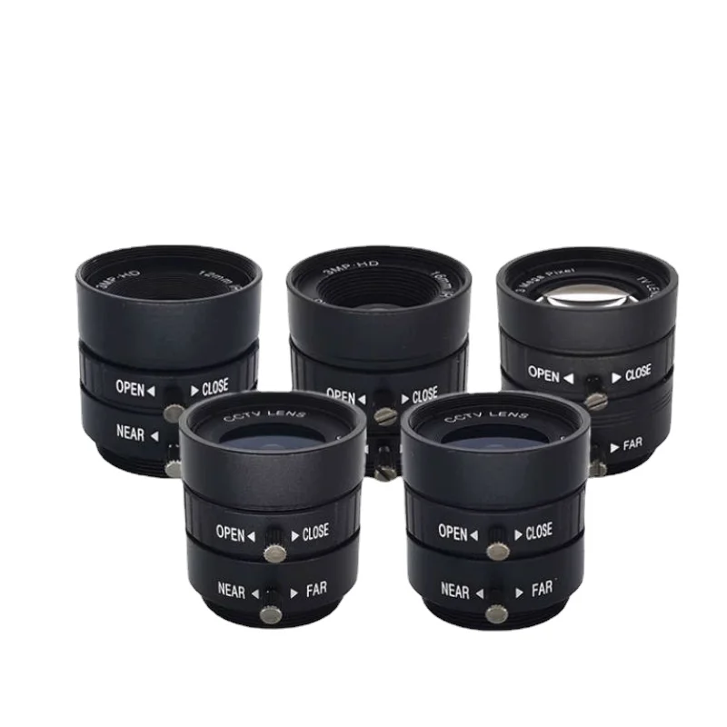 

3MP 4-25mm CCTV Lens Industrial Microscope Camera CS Mount Manual Aperture Fixed Focus for Surveillance IP Security Cameras