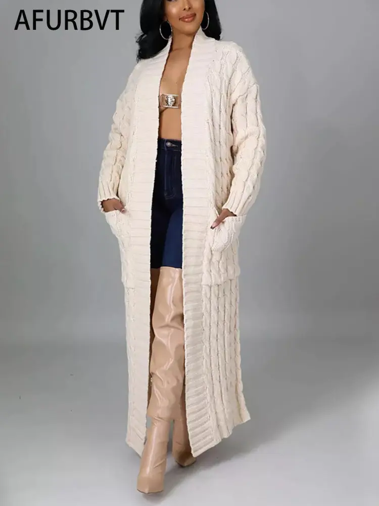 Fashion Warm Knitted Oversized Sweater Cardigan Women Casual Long Lantern Sleeve Jumper Outwear Autumn Winter Soft Loose Sweater
Fashion Warm Knitted Oversized Sweater Cardigan Women Casual Long Lantern Sleeve Jumper Outwear Autumn Winter Soft Loose Sweater