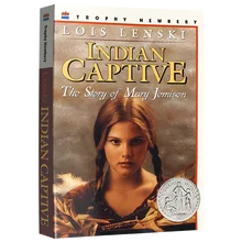 Indian Captive The Story of Mary Jemison, Teen English in books story, Biographies novels Stories 9780064461627