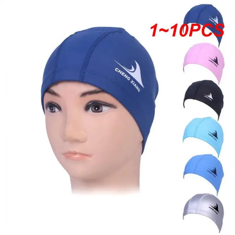 1~10PCS High Elastic Swimming Cap PU Waterproof Ear Protection Long Hair Sports Swim Pool Hat Swimming Cap Free Size For Men
1~10PCS High Elastic Swimming Cap PU Waterproof Ear Protection Long Hair Sports Swim Pool Hat Swimming Cap Free Size For Men