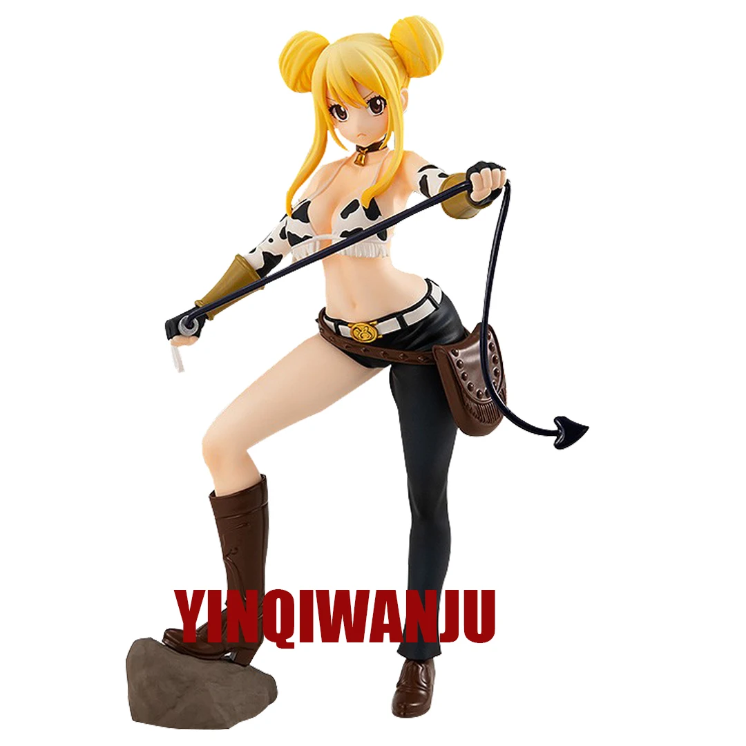 

17cm Anime FAIRY TAIL DX-2 Lucy Heartfilia Sexy girl PVC Action Figure Toy Adults Collection Model Doll Gifts