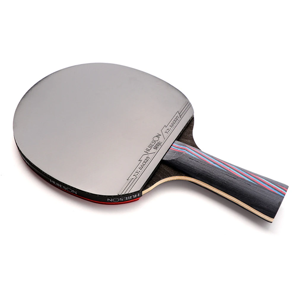 Ping Pong Paddle Table Tennis Racket 9.8 Nano Black+Red Good Elasticity Hybrid Wood Light Weight Indoor Sports
Ping Pong Paddle Table Tennis Racket 9.8 Nano Black+Red Good Elasticity Hybrid Wood Light Weight Indoor Sports