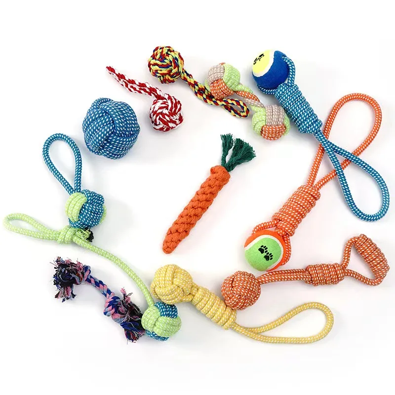 Carrot Knot Rope Ball Chew Dog Toys Ball Durable Braided Bite Resistant For Teeth Cleaning Cat Stick Pet Toys Puppy Accessories
Carrot Knot Rope Ball Chew Dog Toys Ball Durable Braided Bite Resistant For Teeth Cleaning Cat Stick Pet Toys Puppy Accessories