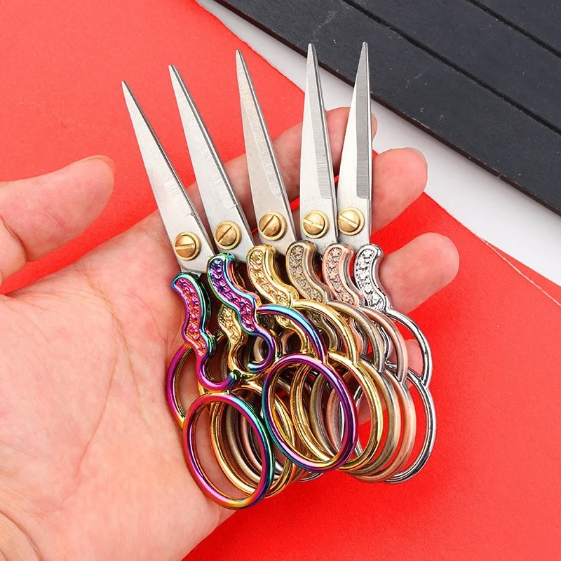 Stainless Steel Vintage Scissors Sewing Fabric Cutter Embroidery Scissors Tailor Scissor Thread Scissor Tools for Sewing Shears
Stainless Steel Vintage Scissors Sewing Fabric Cutter Embroidery Scissors Tailor Scissor Thread Scissor Tools for Sewing Shears