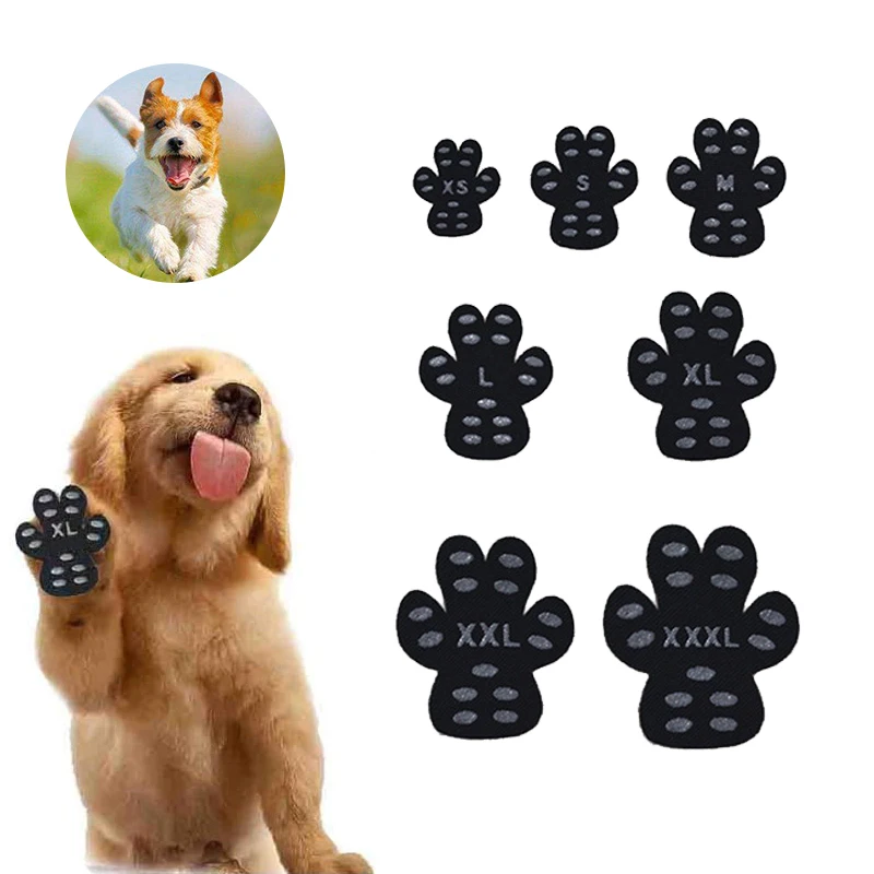 

Disposable Dog Foot Pad Dustproof Non-slip Anti-scalding Pad Dog Outdoor Pet Supplies Dog Paw Stickers Set