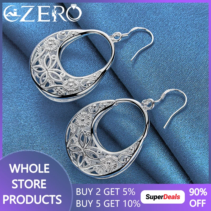 ALIZERO 925 Sterling Silver Hollow Butterfly Pattern Drop Earrings For Woman Wedding Party Fashion Jewelry Charm Accessories
ALIZERO 925 Sterling Silver Hollow Butterfly Pattern Drop Earrings For Woman Wedding Party Fashion Jewelry Charm Accessories