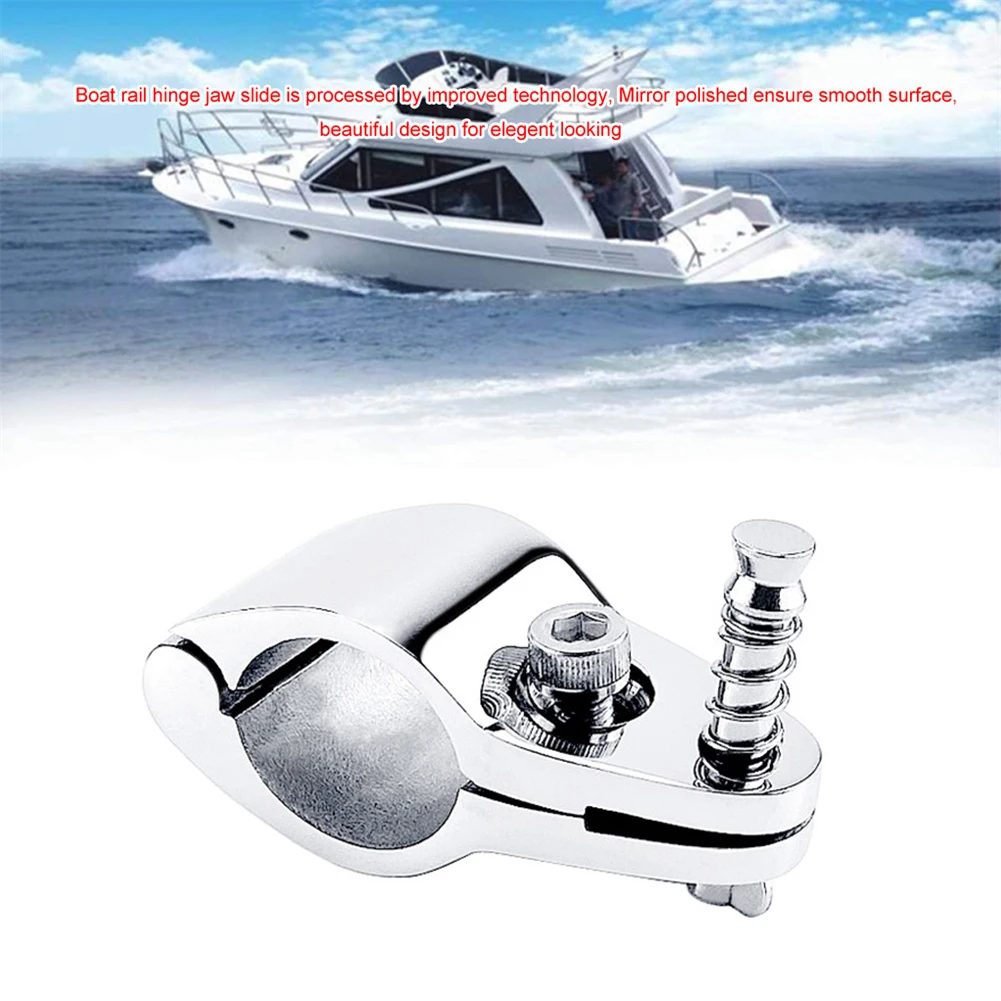 1" Boat Bimini Top Jaw Slide Hinged Marine Hardware Awning Fit Forting Stainless Steel Tube Clip Accessories
1" Boat Bimini Top Jaw Slide Hinged Marine Hardware Awning Fit Forting Stainless Steel Tube Clip Accessories