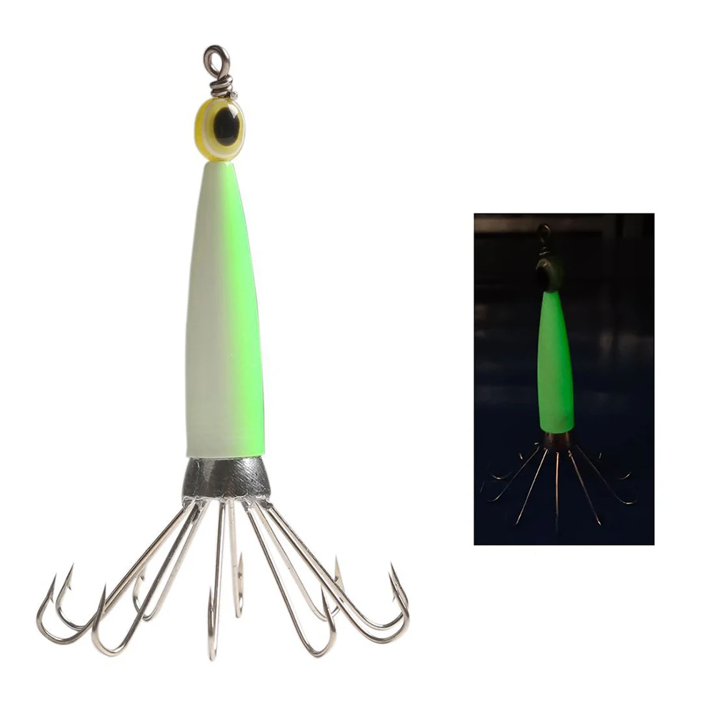 Hooks Squid Luminous 10 Claws Fishing Lures Fishing Lure Lure In The Dark 10 Claws Hooks Luminous Squid Jigs Glow
Hooks Squid Luminous 10 Claws Fishing Lures Fishing Lure Lure In The Dark 10 Claws Hooks Luminous Squid Jigs Glow