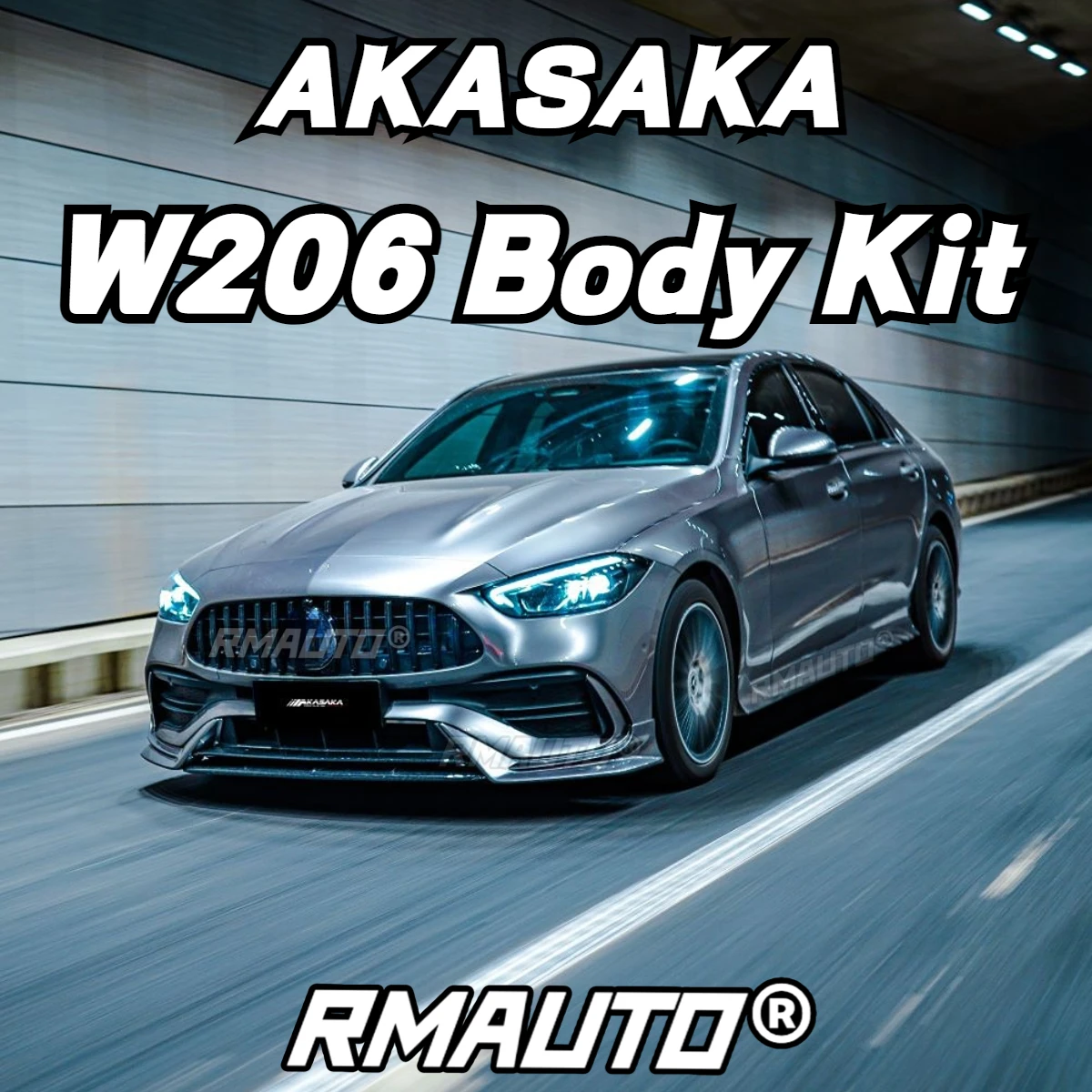 Комплект кузова W206, сплиттер для переднего бампера, боковая юбка, задний спойлер для Mercedes Benz C Class W206 2022-2023
Комплект кузова W206, сплиттер для переднего бампера, боковая юбка, задний спойлер для Mercedes Benz C Class W206 2022-2023