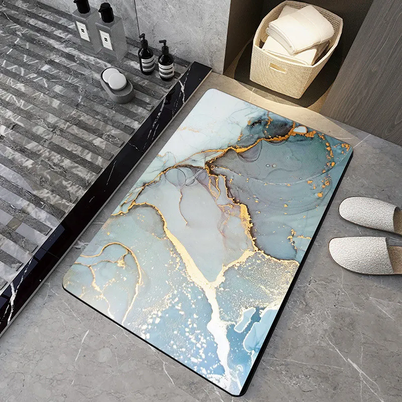 Nordic Super Absorbent Bathroom Rug Quick Dry Shower Bath Mat Diatomaceous Earth Marble Pattern Anti-slip Door Kitchen Toilet
Nordic Super Absorbent Bathroom Rug Quick Dry Shower Bath Mat Diatomaceous Earth Marble Pattern Anti-slip Door Kitchen Toilet