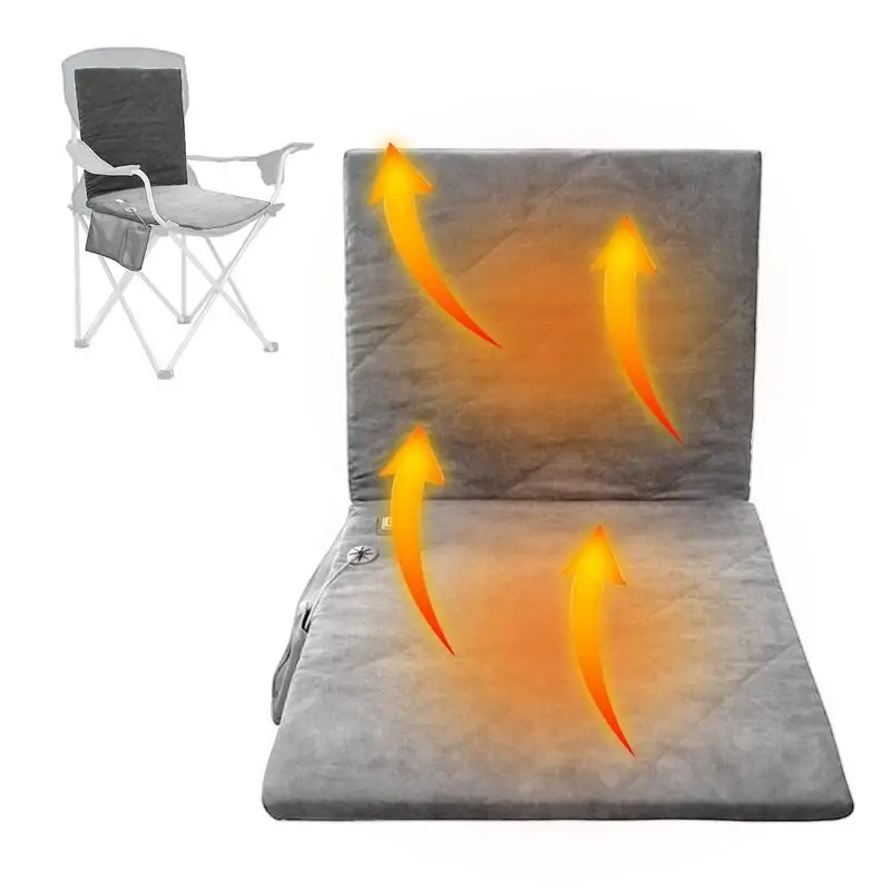 Heated Seat Cushion Electric Chair Heating Pad With 3-level Temperature Adjustment Heated Stadium Seats For Bleachers With Back
Heated Seat Cushion Electric Chair Heating Pad With 3-level Temperature Adjustment Heated Stadium Seats For Bleachers With Back
