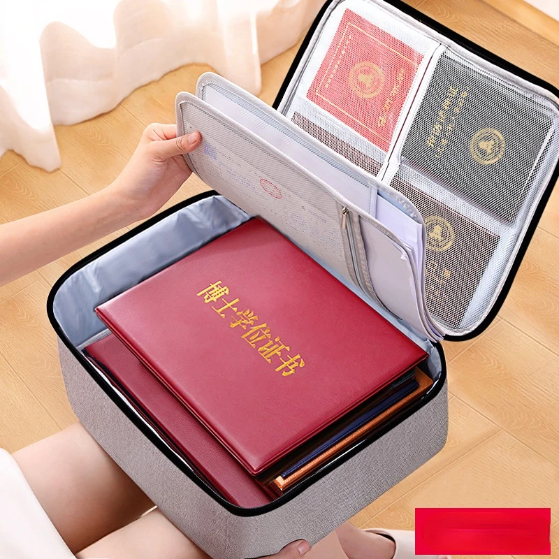 Multilayer Document Storage Bag Certificate Document Passport Credit Card Bag Large-capacity Storage Box Home Office Accessories
Multilayer Document Storage Bag Certificate Document Passport Credit Card Bag Large-capacity Storage Box Home Office Accessories