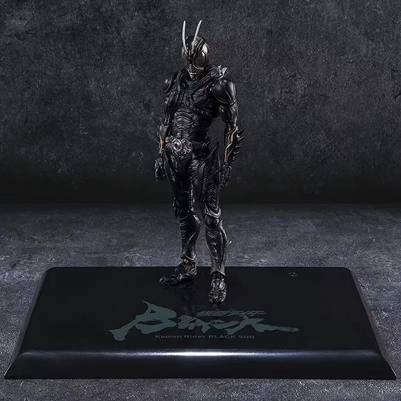15CM Anime Masked Rider SHF BLACK SUN Moveable Action Figure PVC Box Containing Platform Kids Toys Doll Collection Figures Gift
15CM Anime Masked Rider SHF BLACK SUN Moveable Action Figure PVC Box Containing Platform Kids Toys Doll Collection Figures Gift