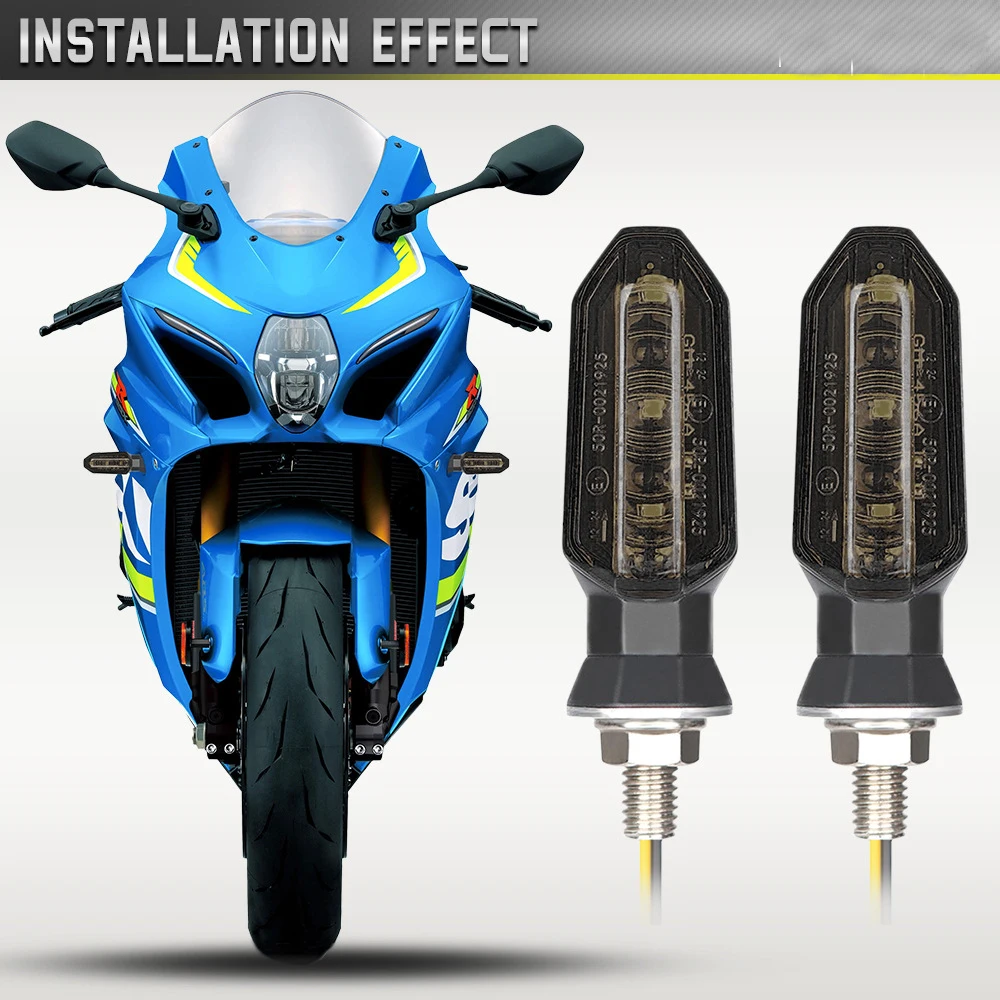 2pcs LED Turn Signal Light Motorcycle Mini Universal Motorbike Lampe Amber Flashing Blinker 3LED Indicators Light Accessories
2pcs LED Turn Signal Light Motorcycle Mini Universal Motorbike Lampe Amber Flashing Blinker 3LED Indicators Light Accessories