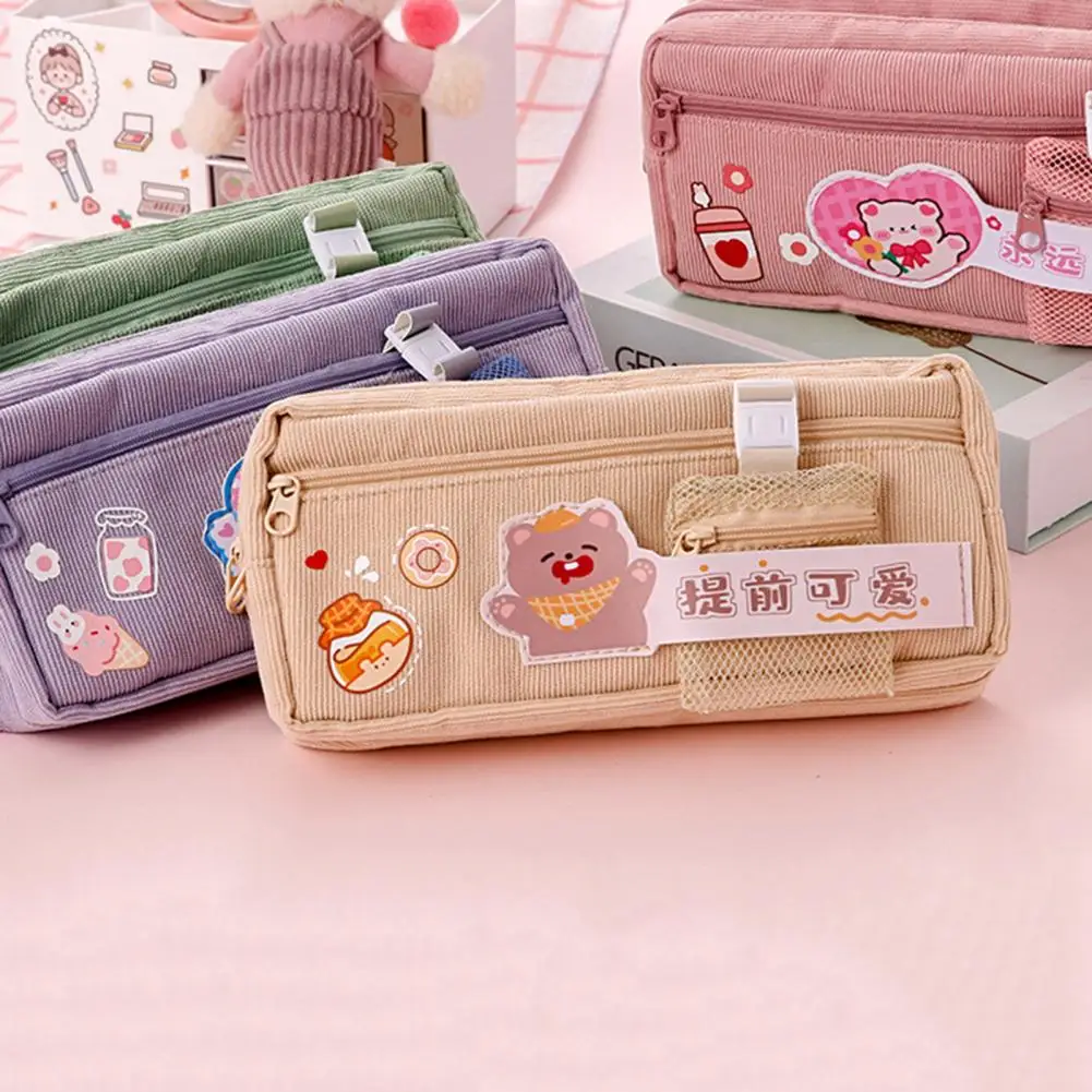 Стильная сумка для хранения канцелярских принадлежностей для школы 
Стильная сумка для хранения канцелярских принадлежностей для школы