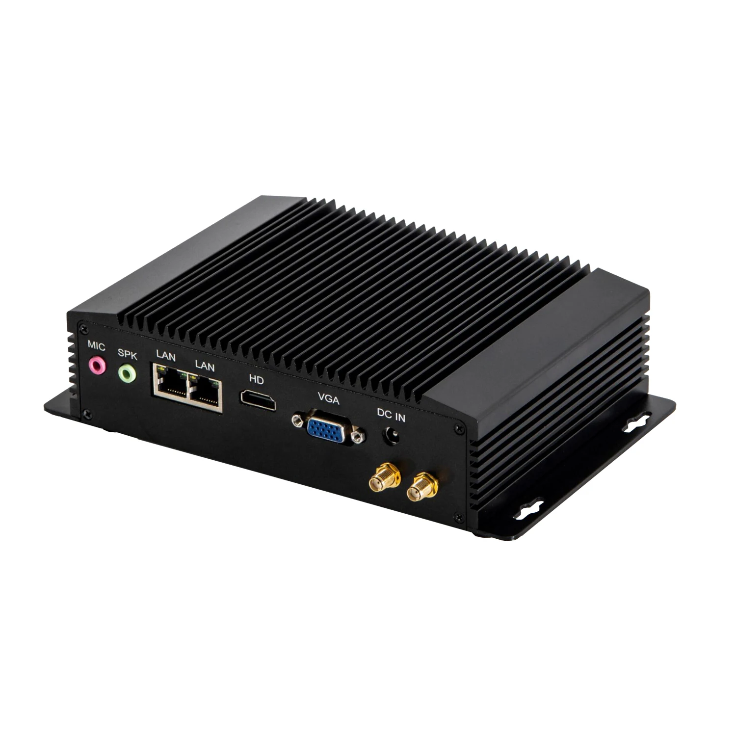 

Cheap Thin Client Mini PC 2 LAN N3520 pfsense Server Router Win10 ioT Gateway POS RS485 4G SIM Linux Fanless Industrial Computer
