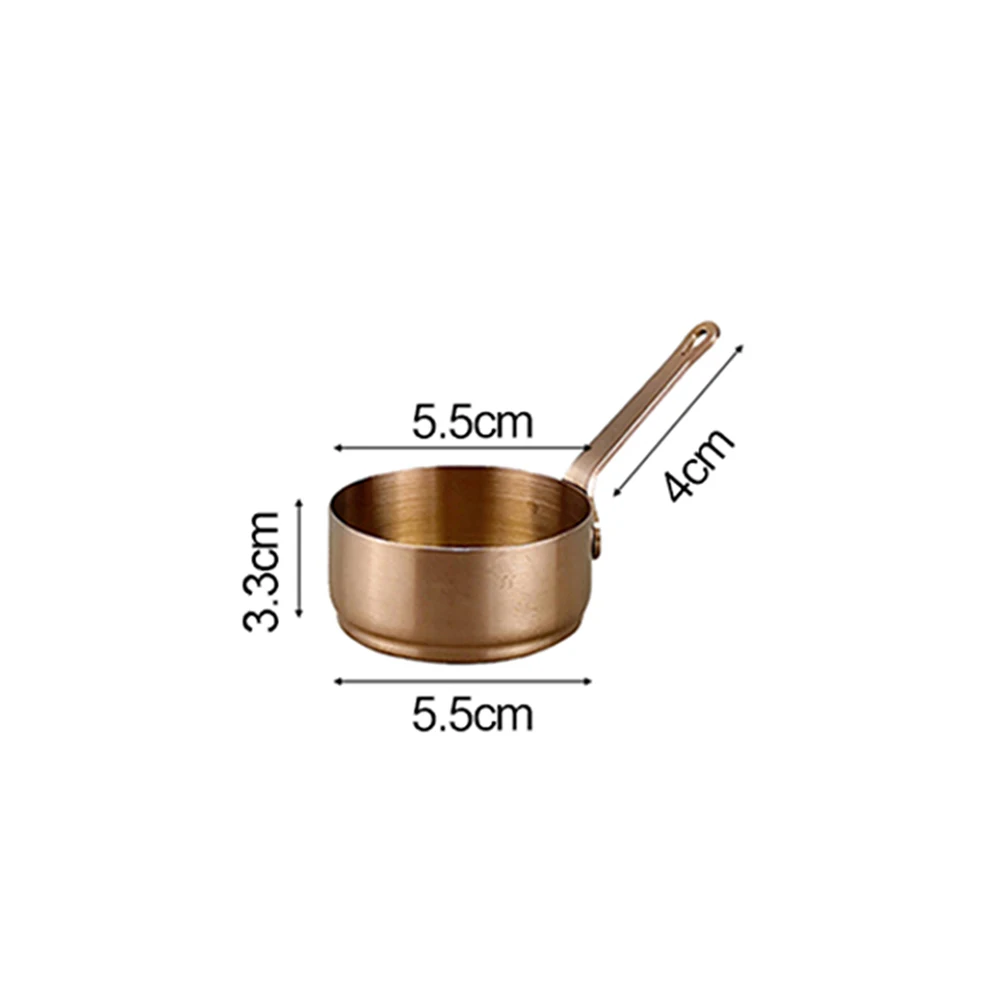 1pc Mini Sauce Heating Pot Stainless Steel Soup Pot Butter Pan Milk Pan Flavour Seasoning Dish Gravy Boats Tableware With Handle
1pc Mini Sauce Heating Pot Stainless Steel Soup Pot Butter Pan Milk Pan Flavour Seasoning Dish Gravy Boats Tableware With Handle