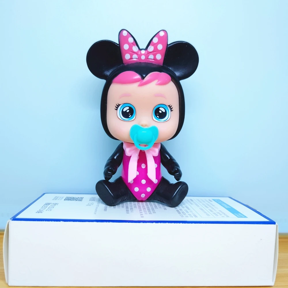 12cm Crying Baby Doll With Pacifier Bottle For Kids Tears Dolls DIY Toy Cute Cartoon Cry Doll Children Birthday Christmas Gifts
12cm Crying Baby Doll With Pacifier Bottle For Kids Tears Dolls DIY Toy Cute Cartoon Cry Doll Children Birthday Christmas Gifts
