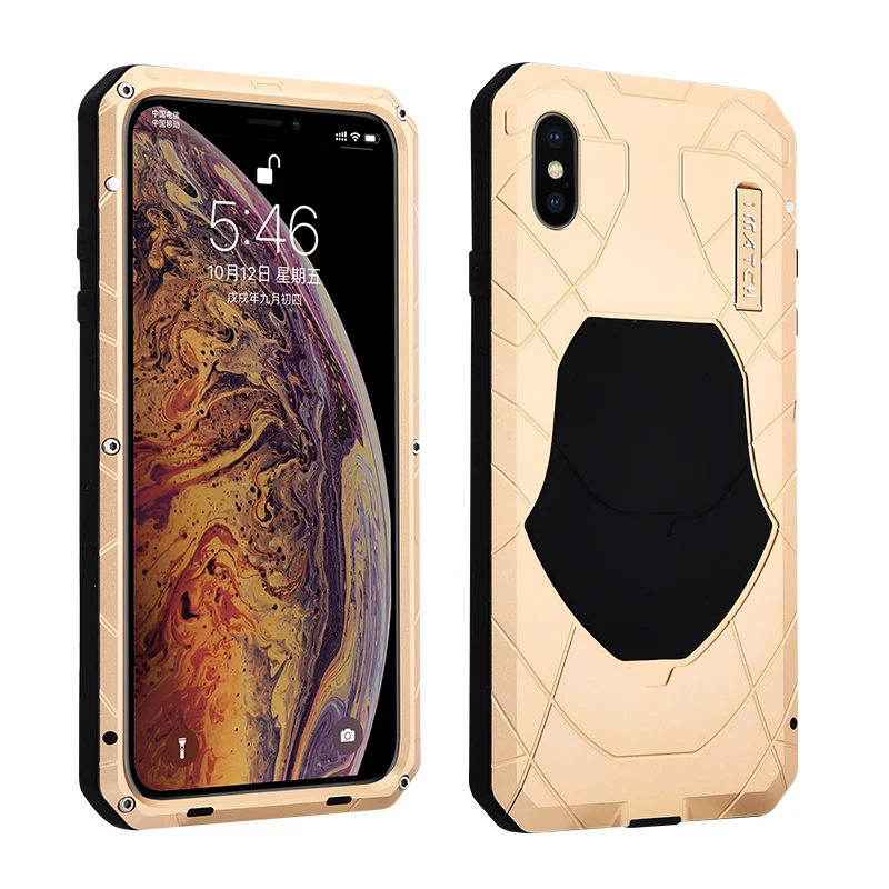 Imatch Daily Waterproof Case For Iphone Xs X Xr Luxury Metal Silicone Cover For Iphone 12 11 Pro Max 360 Protection Phone Case
Imatch Daily Waterproof Case For Iphone Xs X Xr Luxury Metal Silicone Cover For Iphone 12 11 Pro Max 360 Protection Phone Case