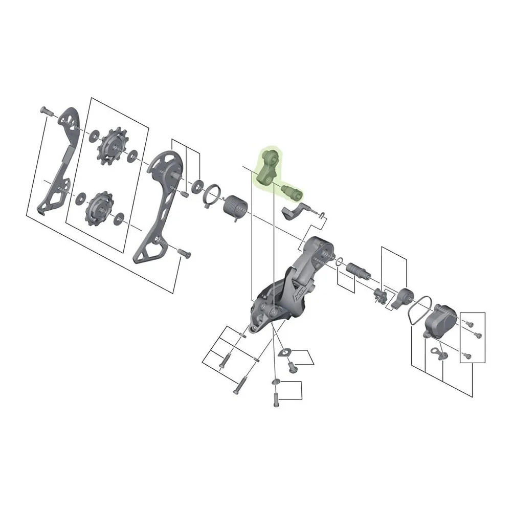 Кронштейн заднего переключателя передач для велосипеда Shimano XT Y5RT98010 RD-M8000
Кронштейн заднего переключателя передач для велосипеда Shimano XT Y5RT98010 RD-M8000