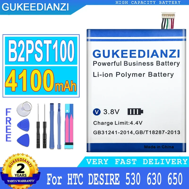 4100mAh High Capacity Battery For HTC Desire 530 630 650 D530U 628 Mobile Phone Batteries High Quality
4100mAh High Capacity Battery For HTC Desire 530 630 650 D530U 628 Mobile Phone Batteries High Quality