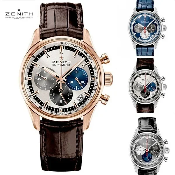 Luxury Zenith Quartz Watch Men Unique Creative Decorative Men Men Watches Bluie Dial Leather Strap Sport Fashion Watch Clock
Luxury Zenith Quartz Watch Men Unique Creative Decorative Men Men Watches Bluie Dial Leather Strap Sport Fashion Watch Clock