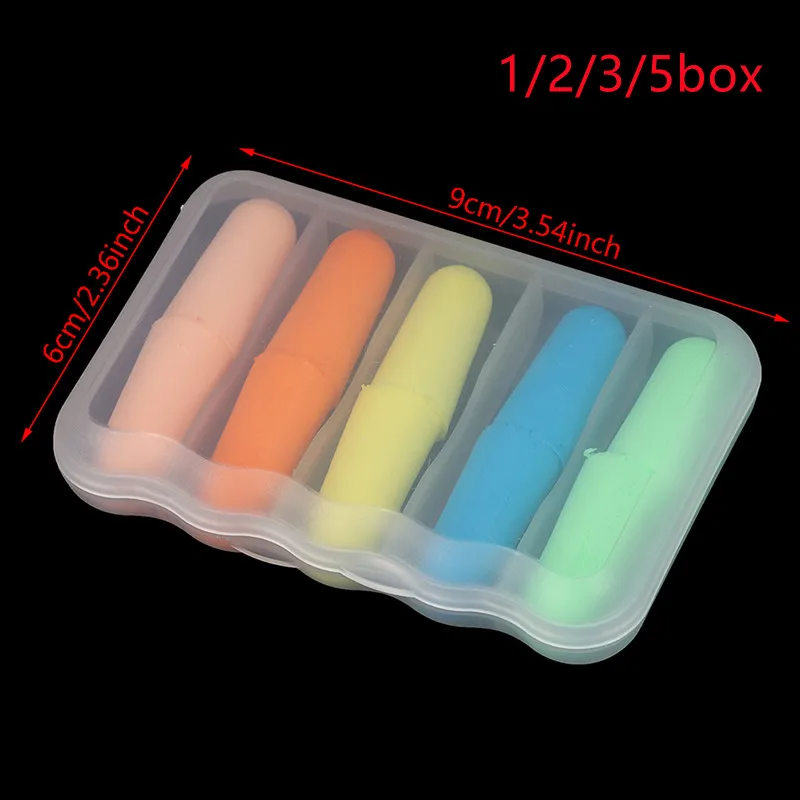 1/2/3/5 Boxes Soft Foam Ear Plugs Sleep Noise Prevention Earplugs Travel Sleeping Noise Reduction Hearing Protection Health Care
1/2/3/5 Boxes Soft Foam Ear Plugs Sleep Noise Prevention Earplugs Travel Sleeping Noise Reduction Hearing Protection Health Care