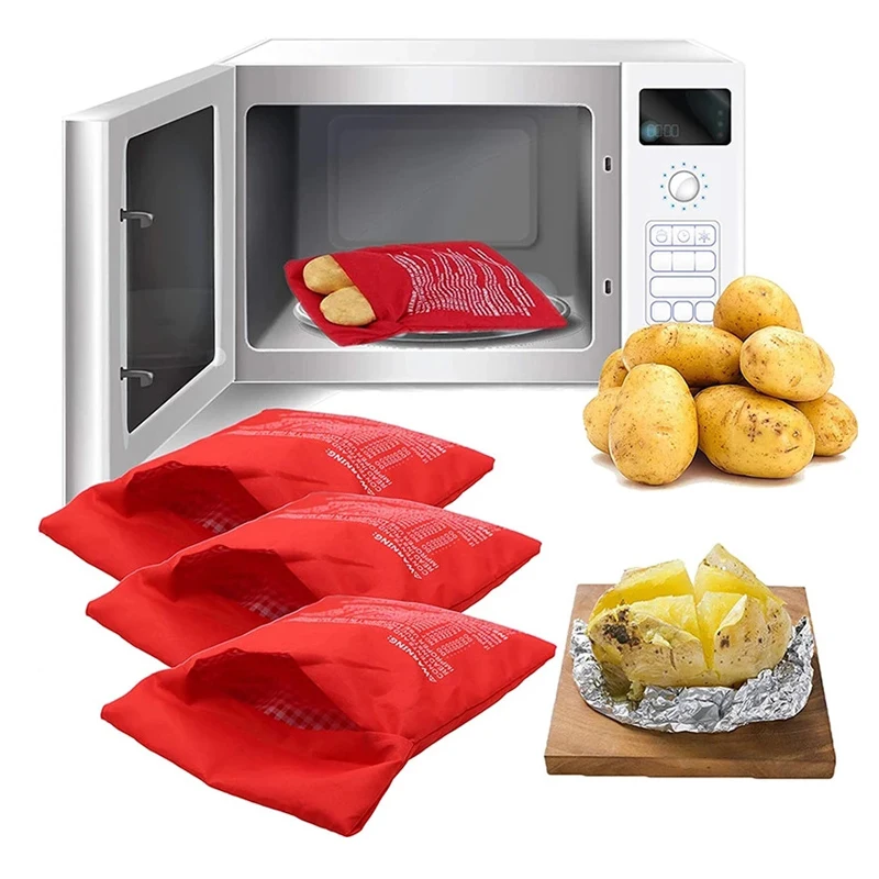 Convenience Microwave Oven Potato Bag High Temperature Speed Roast Thick Food Storage Heating Package Cooking Home Kitchen Tools
Convenience Microwave Oven Potato Bag High Temperature Speed Roast Thick Food Storage Heating Package Cooking Home Kitchen Tools