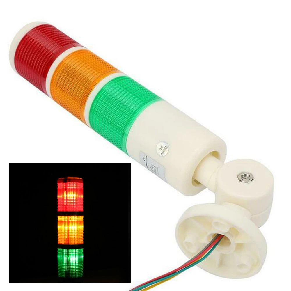 NEW Warning Light 24V AC/DC Stack Light Red Orange Green Signal Tower LED Foldable Base Signal Tower 11.02inx2.36in Singal Parts
NEW Warning Light 24V AC/DC Stack Light Red Orange Green Signal Tower LED Foldable Base Signal Tower 11.02inx2.36in Singal Parts