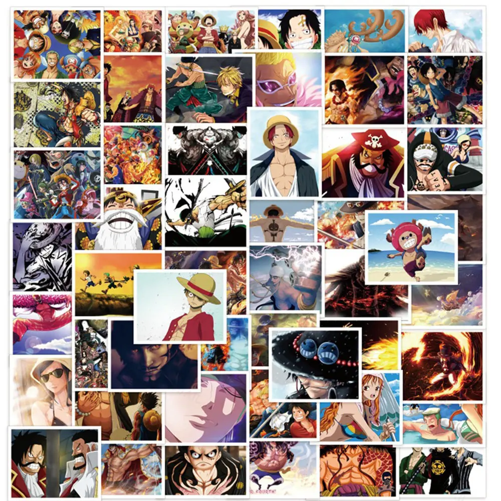 100pcs ONE PIECE Stickers Anime Luffy Nami Cartoon Decals DIY Skateboard Phone Case Motorcycle Cool Sticker for Kids
100pcs ONE PIECE Stickers Anime Luffy Nami Cartoon Decals DIY Skateboard Phone Case Motorcycle Cool Sticker for Kids
