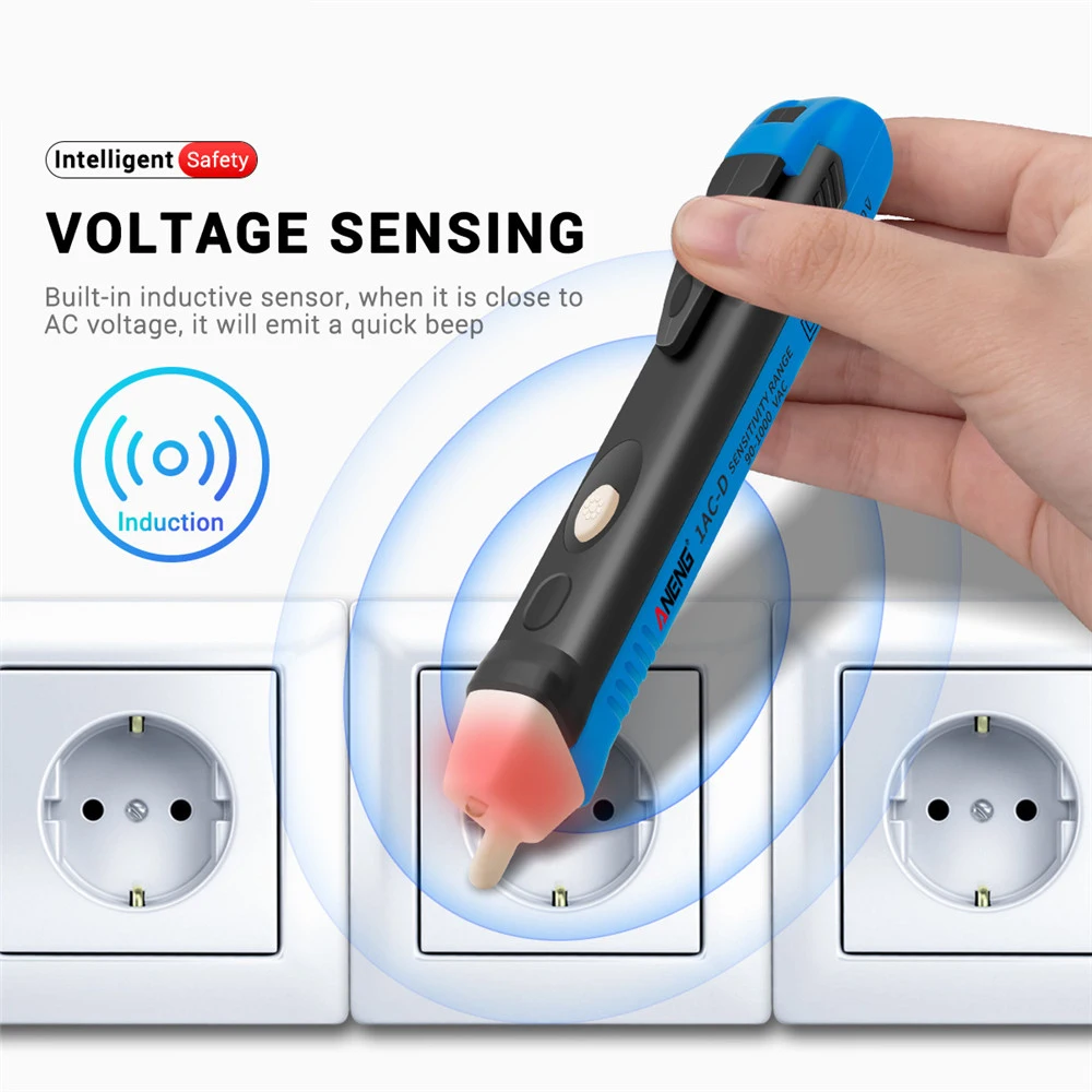 Non-contact Induction Test Pencil Voltage AC/DC Voltmeter Probe Electric Indicator Test Pen Power Detector Tester Socket
Non-contact Induction Test Pencil Voltage AC/DC Voltmeter Probe Electric Indicator Test Pen Power Detector Tester Socket
