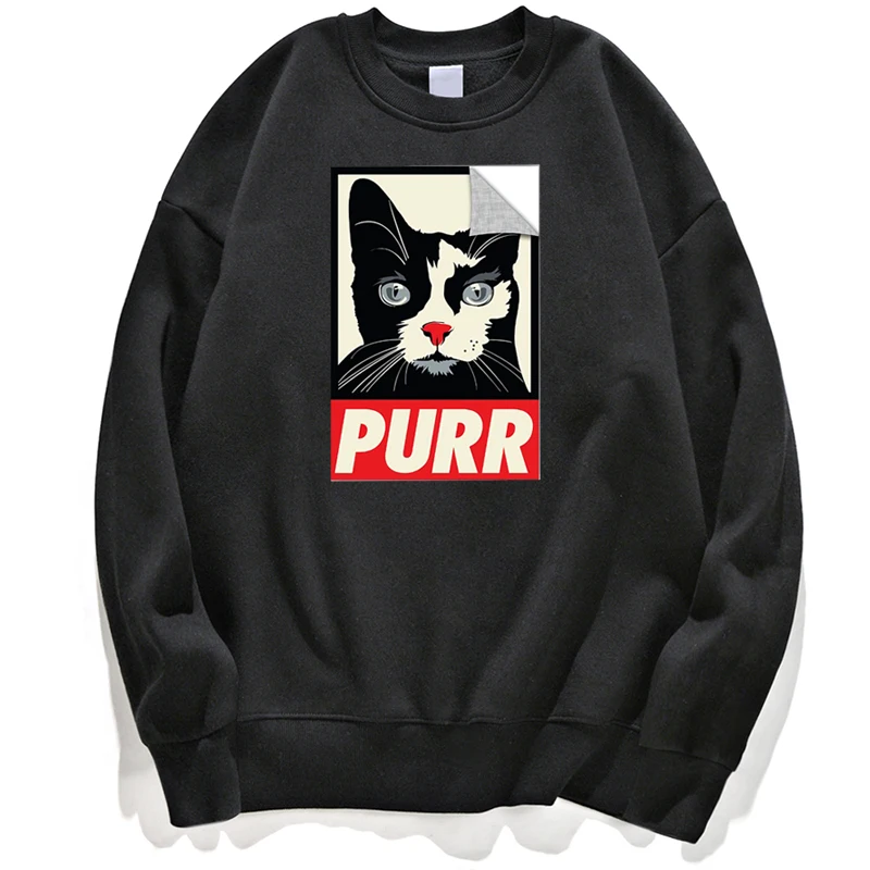 Purr Cat Cool Cats Funny Hoodie Sweatshirts Men Sweatshirt Jumper Hoody Hoodies Streetwear Winter Autumn Pullover Loose Crewneck
Purr Cat Cool Cats Funny Hoodie Sweatshirts Men Sweatshirt Jumper Hoody Hoodies Streetwear Winter Autumn Pullover Loose Crewneck