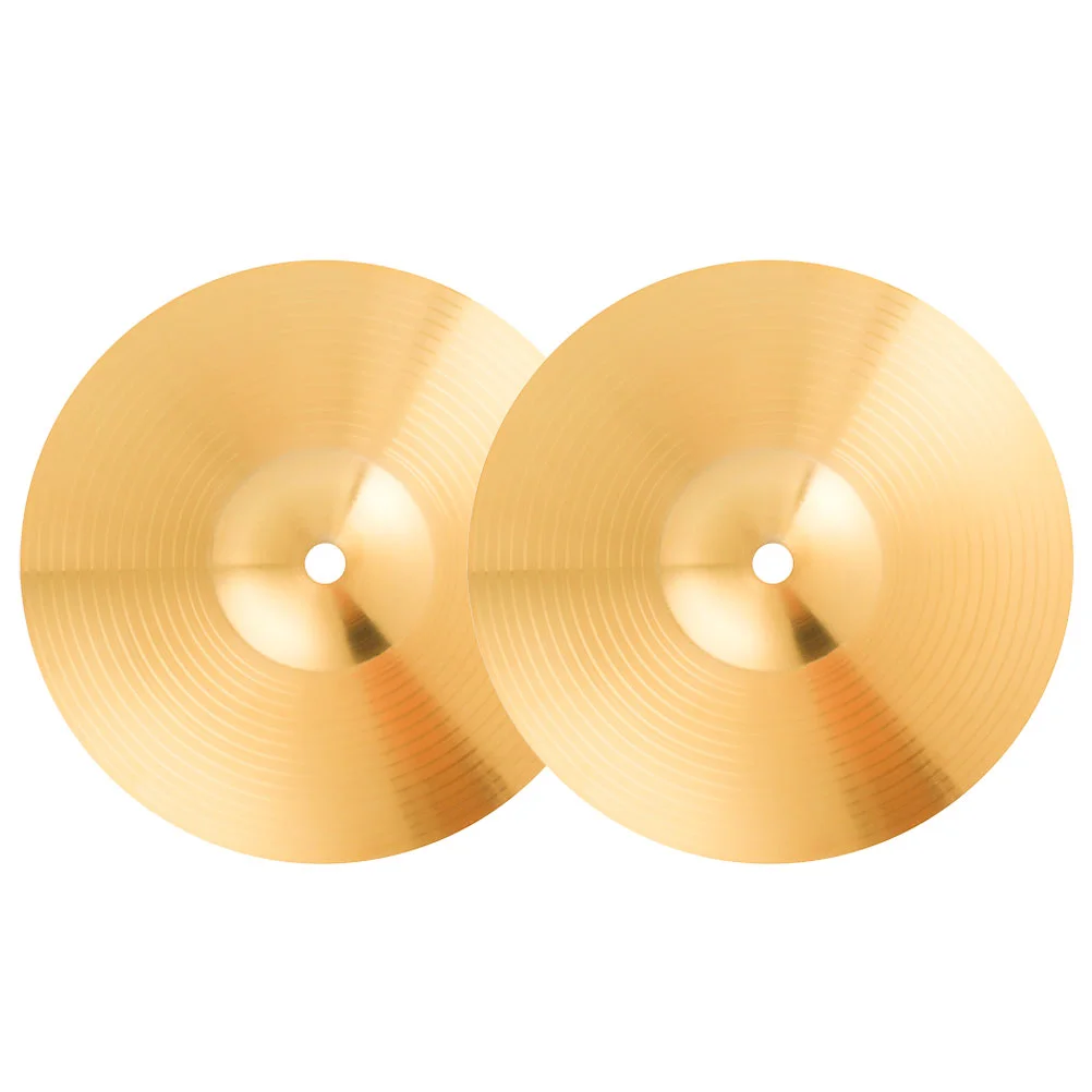 2 Pcs Cymbals Brass Drum Kit Electronic Thin Easy Installation Creative Sturdy Jazz Part
2 Pcs Cymbals Brass Drum Kit Electronic Thin Easy Installation Creative Sturdy Jazz Part
